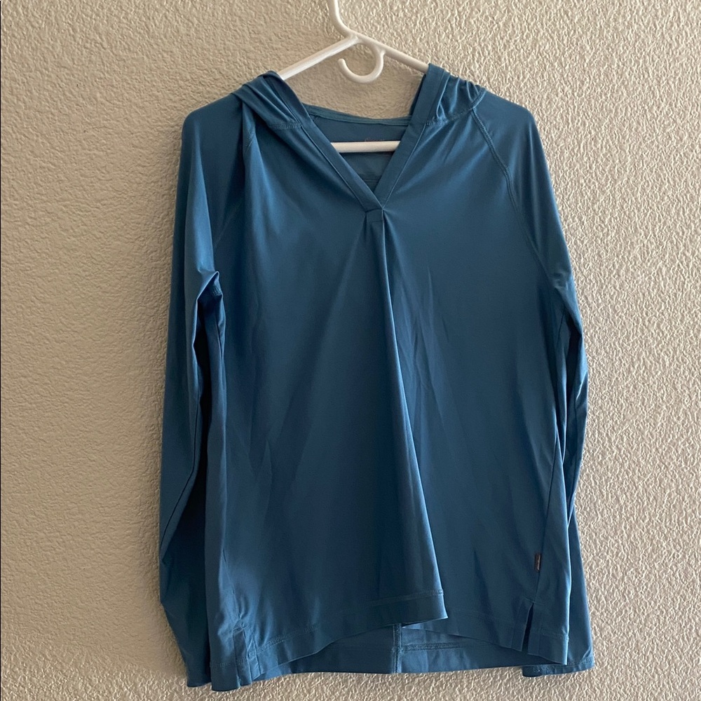 Eddie Bauer Lightweight Hooded pullover SZ L